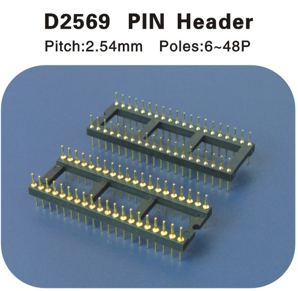 PIN Header IC角度连接器 D2569