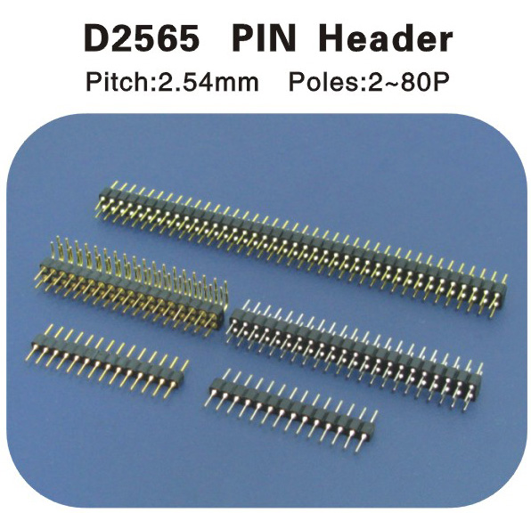 PIN Header 2.54圆形排针 D2565