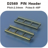 PIN Header IC角度连接器 D2569