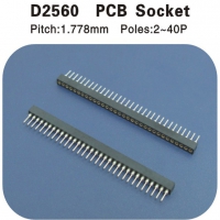 PCB Socket 1.778圆孔排母 D2560