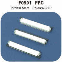 FPC 0.5mm连接器 F0501
