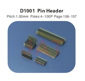 D1001 PIN HEADER连接器