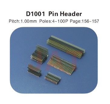  D1001 PIN HEADER连接器