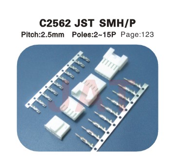 JST SMH/P C2562 2.5MM