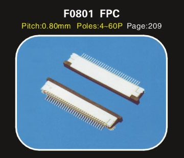  F0801 0.08系类贴片连接器