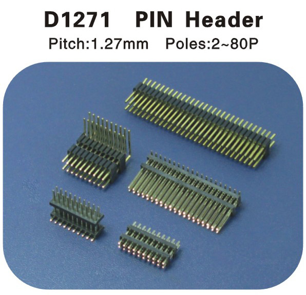 PIN Header 1.27排针 D1271